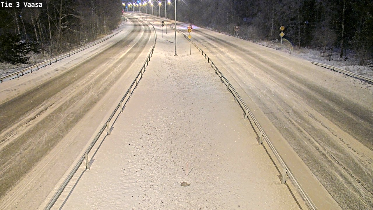 Kelikamerat Kuva Tie 3 Vaasa (puomi), Vaasa, Pohjanmaa