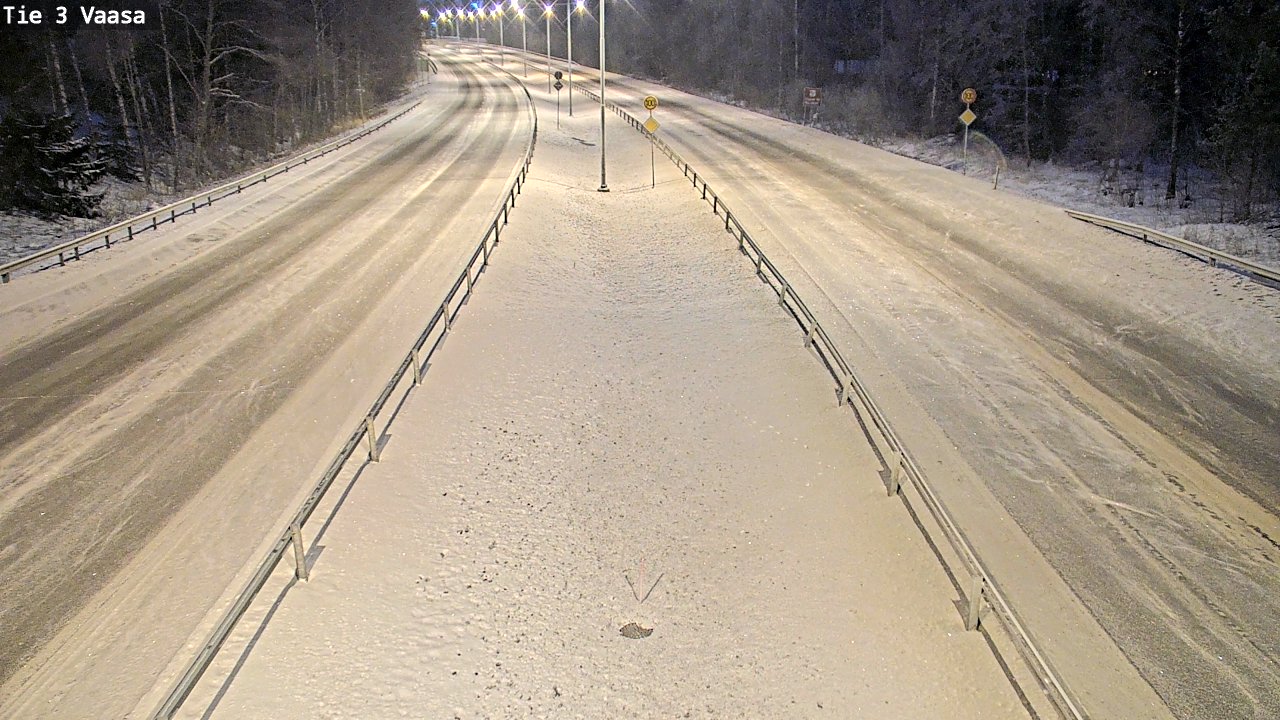 Kelikamerat Kuva Tie 3 Vaasa (puomi), Vaasa, Pohjanmaa