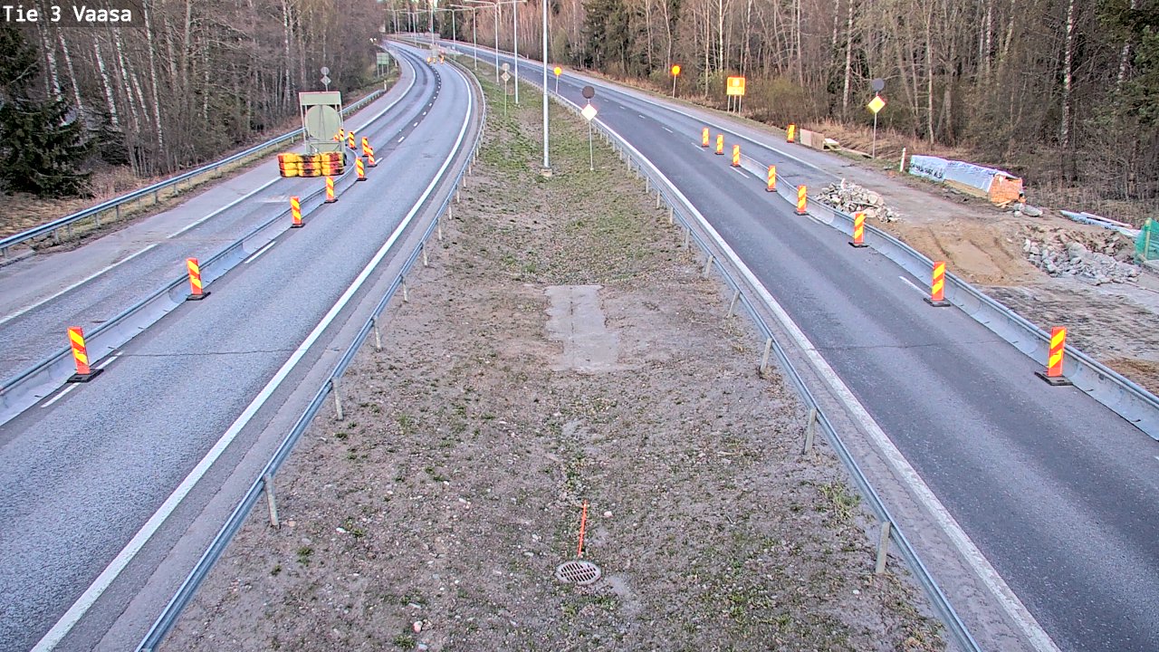 Kelikamerat Kuva Tie 3 Vaasa (puomi), Vaasa, Pohjanmaa