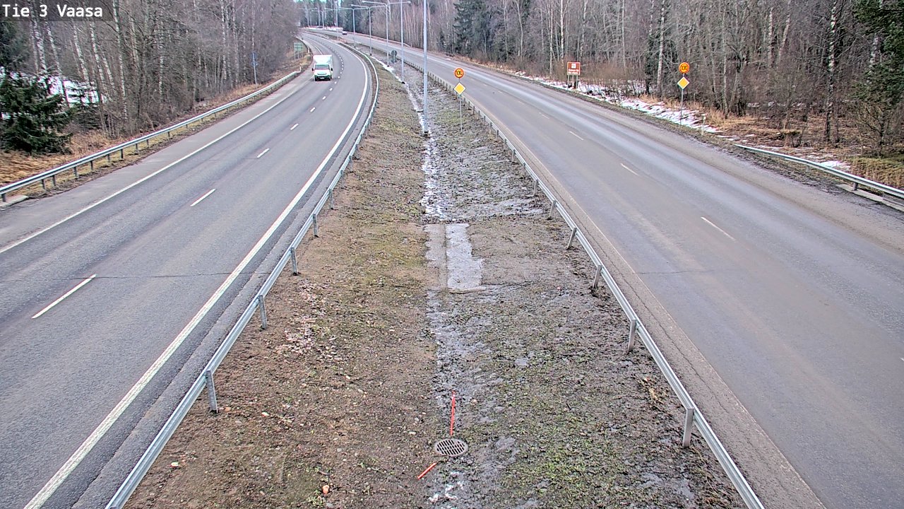 Weather Camera Image Tie 3 Vaasa (puomi), Vaasa, Pohjanmaa