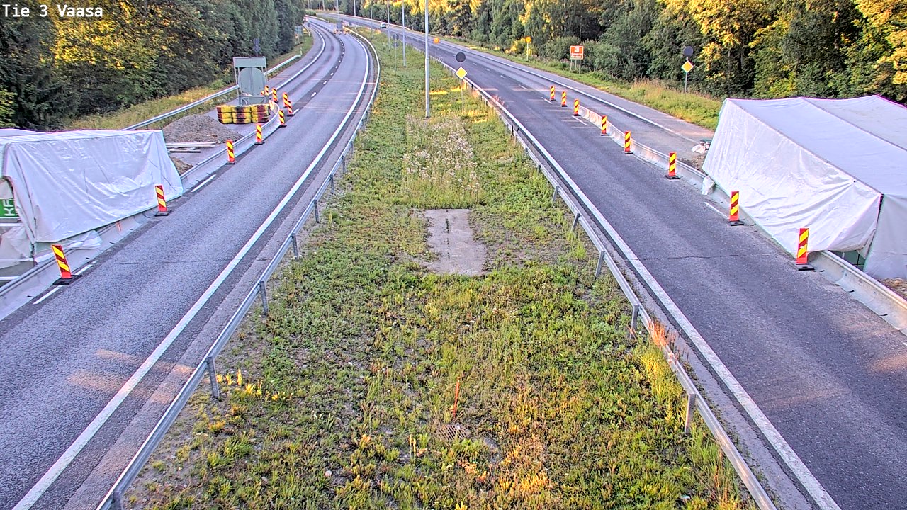 Kelikamerat Kuva Tie 3 Vaasa (puomi), Vaasa, Pohjanmaa