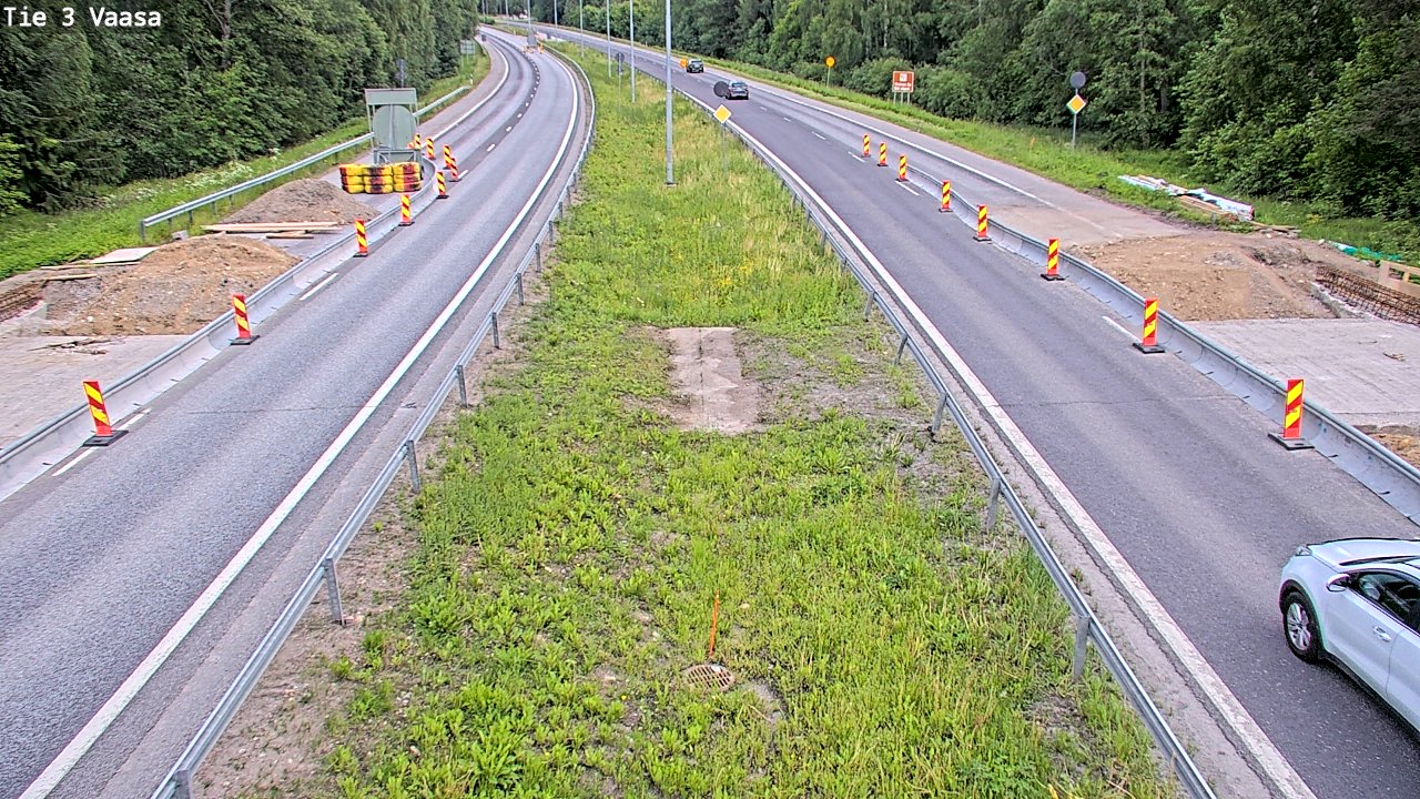 Kelikamerat Kuva Tie 3 Vaasa (puomi), Vaasa, Pohjanmaa