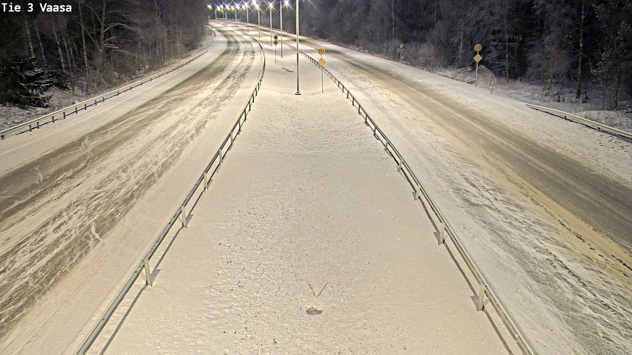 Kelikamerat Kuva Tie 3 Vaasa (puomi), Vaasa, Pohjanmaa