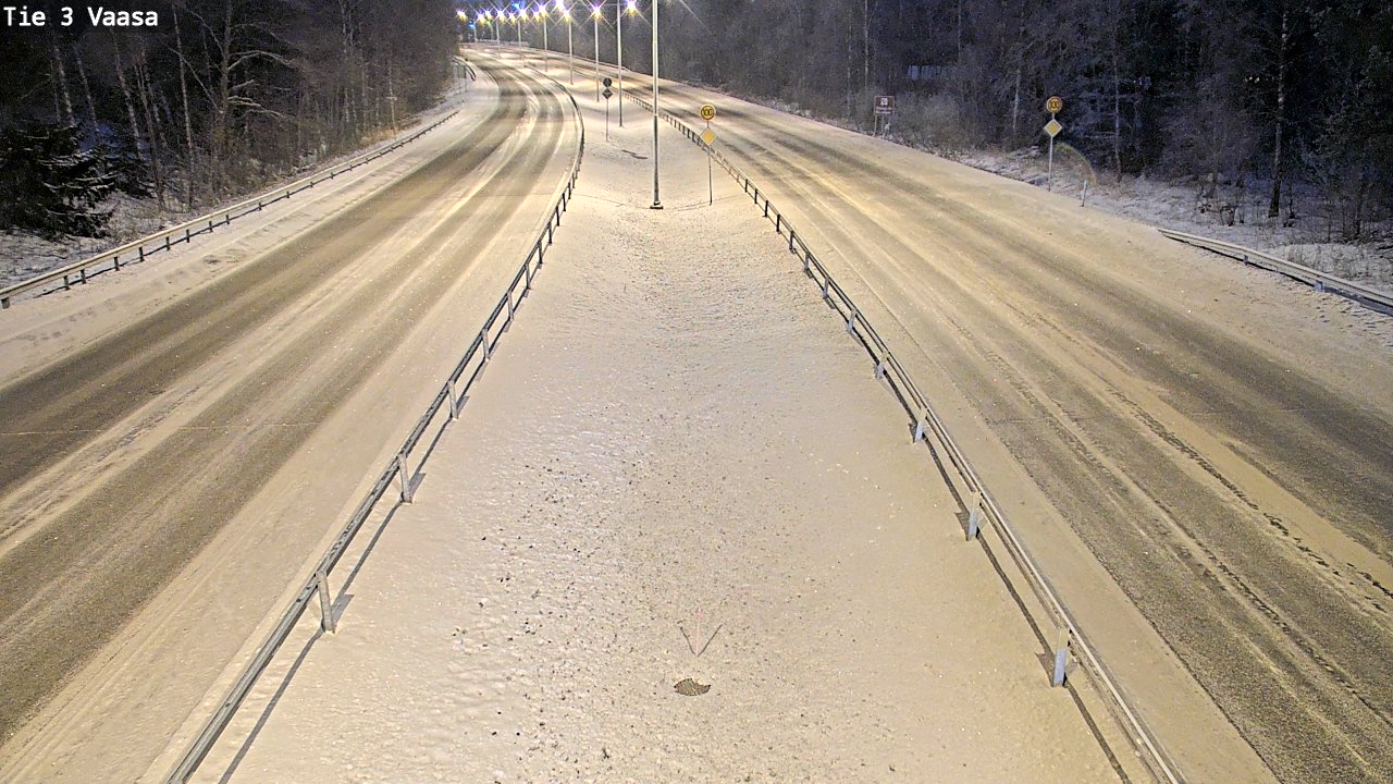 Kelikamerat Kuva Tie 3 Vaasa (puomi), Vaasa, Pohjanmaa