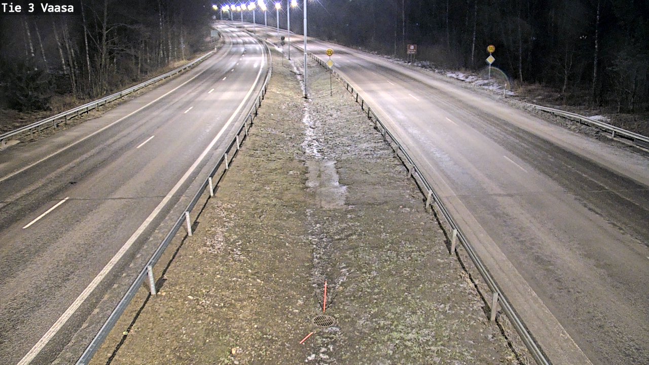 Kelikamerat Kuva Tie 3 Vaasa (puomi), Vaasa, Pohjanmaa