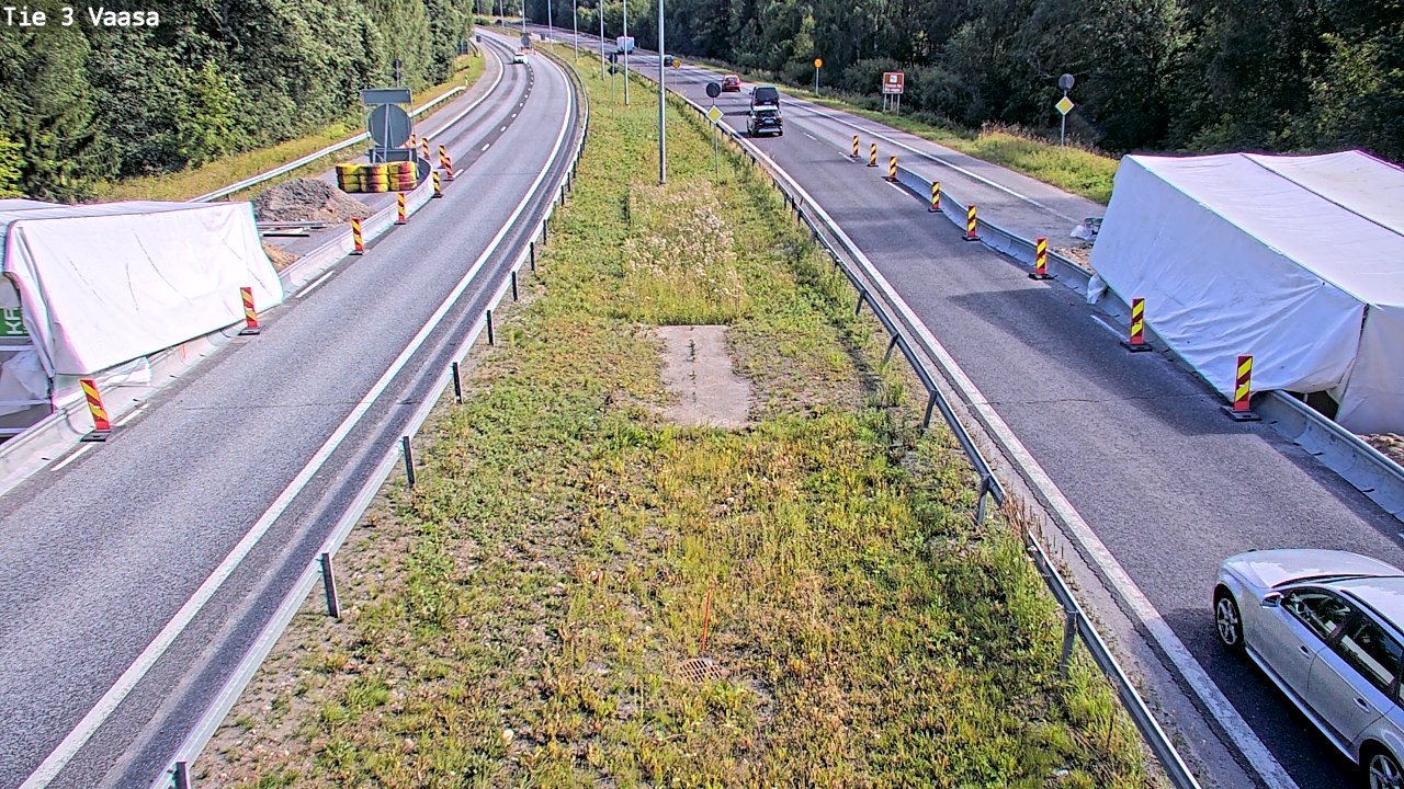 Kelikamerat Kuva Tie 3 Vaasa (puomi), Vaasa, Pohjanmaa
