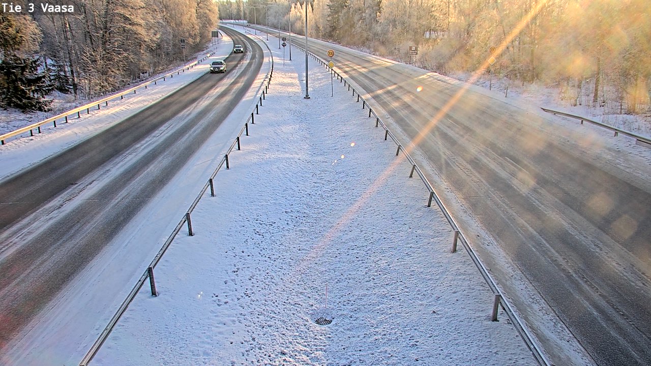 Weather Camera Image Tie 3 Vaasa (puomi), Vaasa, Pohjanmaa
