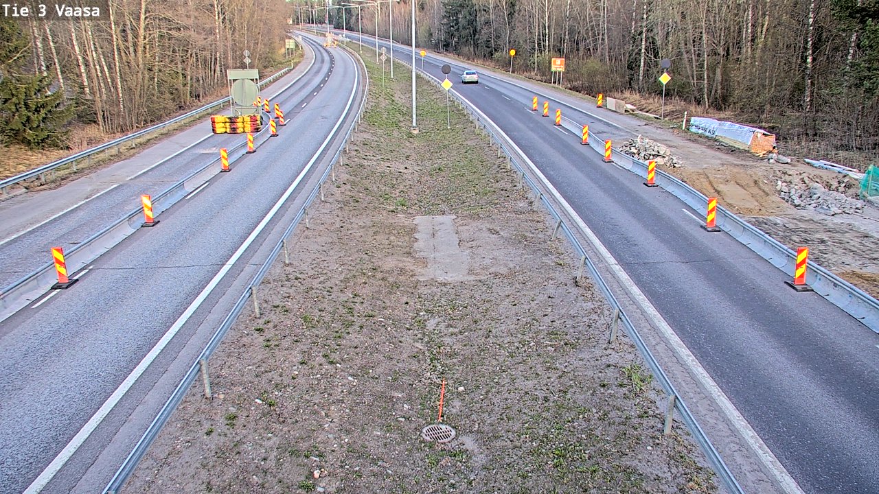Kelikamerat Kuva Tie 3 Vaasa (puomi), Vaasa, Pohjanmaa