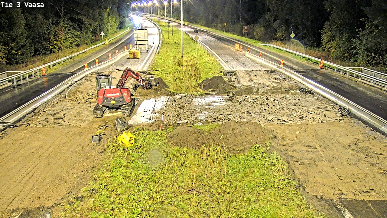 Kelikamerat Kuva Tie 3 Vaasa (puomi), Vaasa, Pohjanmaa