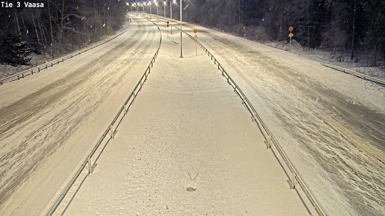 Kelikamerat Kuva Tie 3 Vaasa (puomi), Vaasa, Pohjanmaa