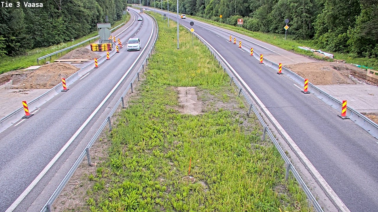 Kelikamerat Kuva Tie 3 Vaasa (puomi), Vaasa, Pohjanmaa