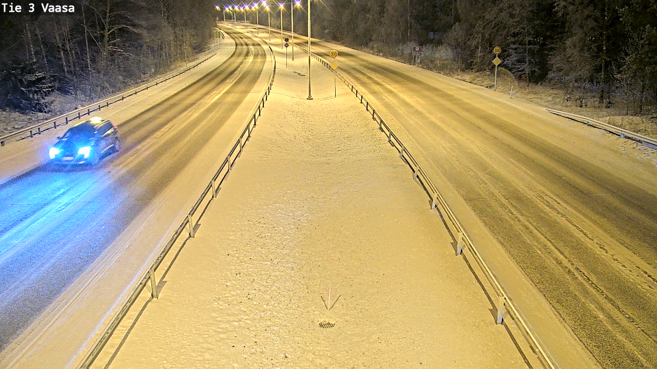 Weather Camera Image Tie 3 Vaasa (puomi), Vaasa, Pohjanmaa