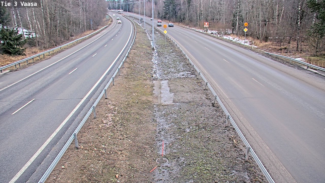 Weather Camera Image Tie 3 Vaasa (puomi), Vaasa, Pohjanmaa
