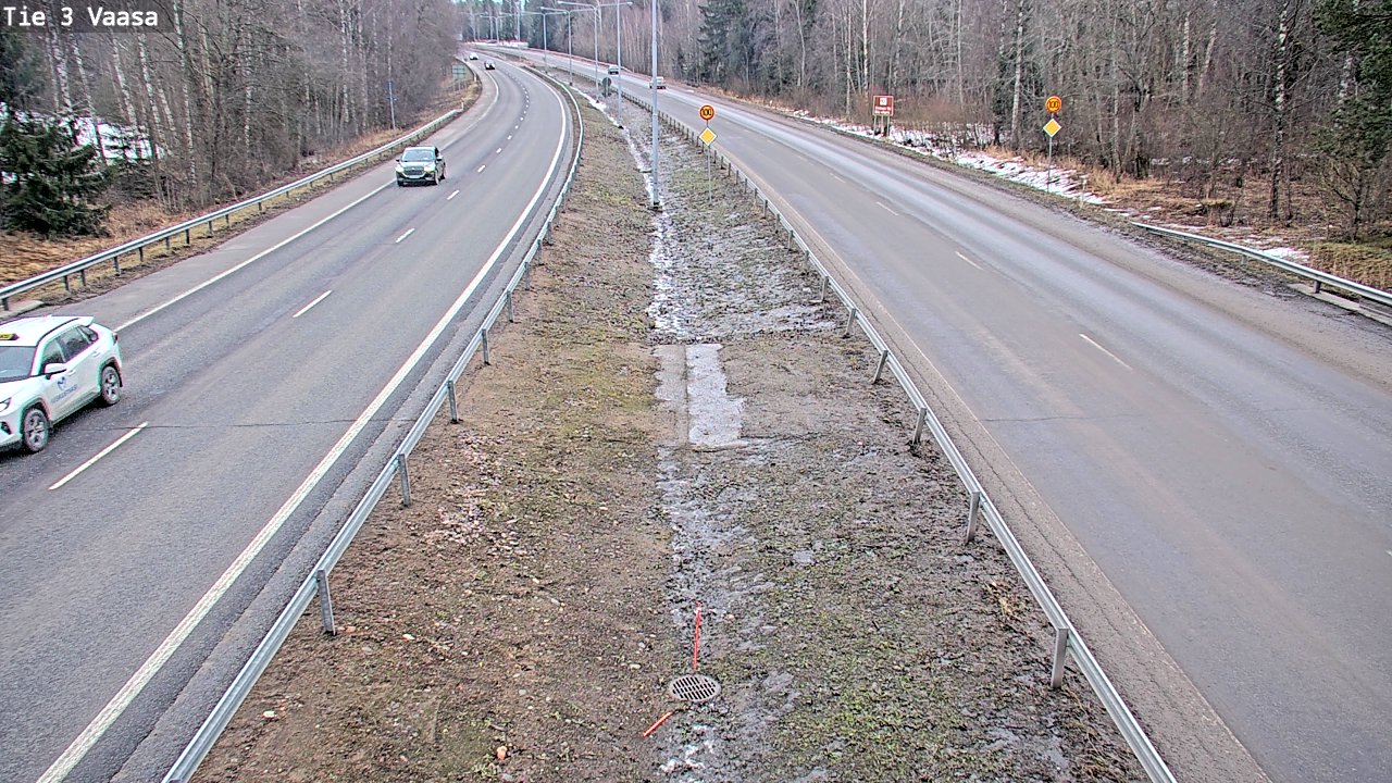 Weather Camera Image Tie 3 Vaasa (puomi), Vaasa, Pohjanmaa