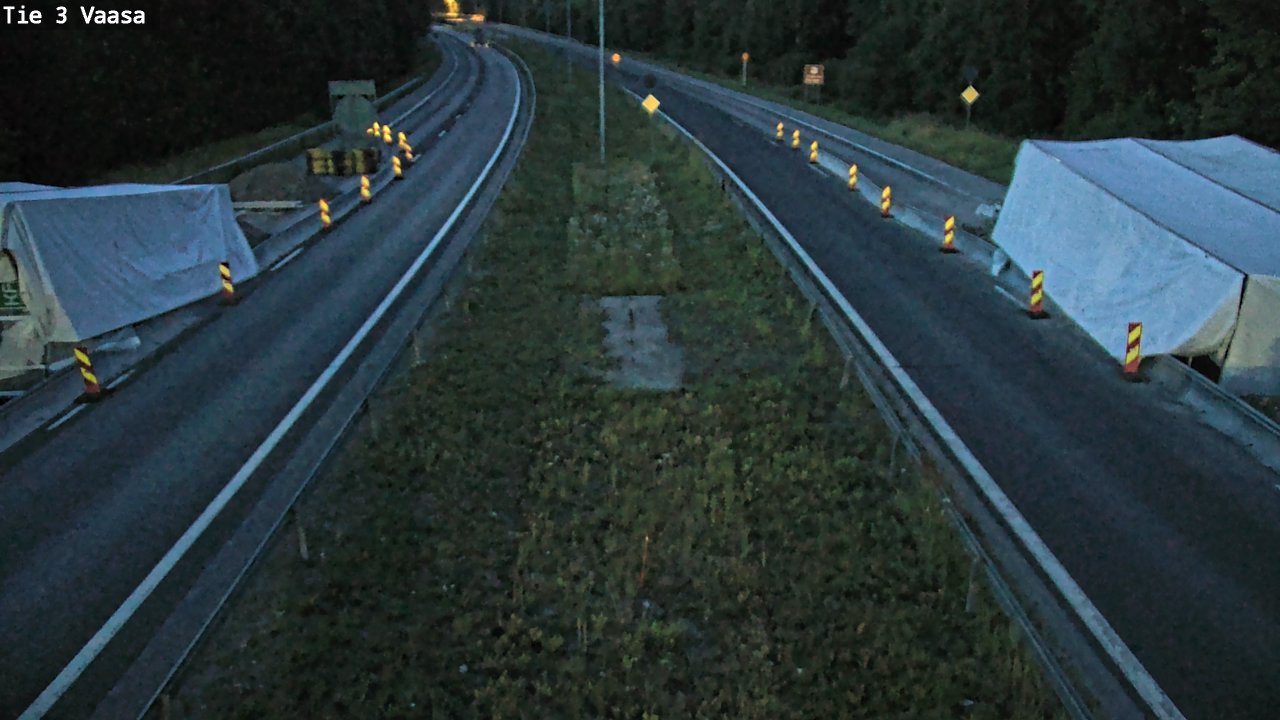 Kelikamerat Kuva Tie 3 Vaasa (puomi), Vaasa, Pohjanmaa