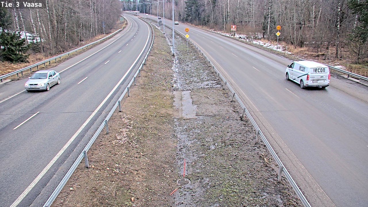 Weather Camera Image Tie 3 Vaasa (puomi), Vaasa, Pohjanmaa