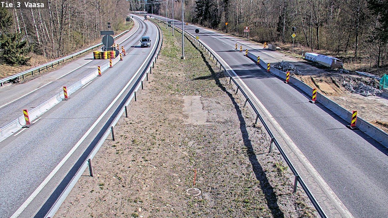 Kelikamerat Kuva Tie 3 Vaasa (puomi), Vaasa, Pohjanmaa