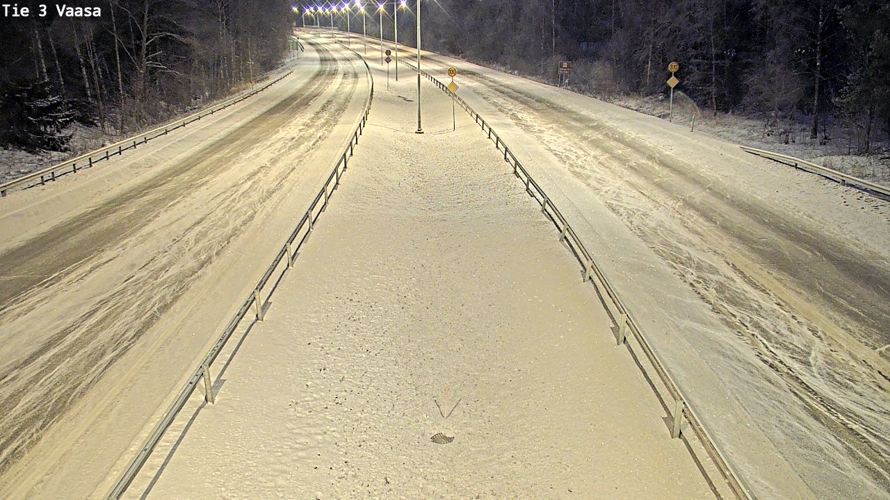 Kelikamerat Kuva Tie 3 Vaasa (puomi), Vaasa, Pohjanmaa