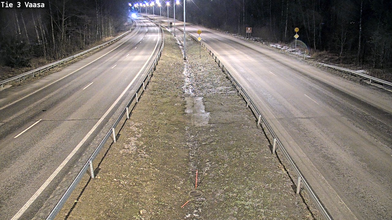 Kelikamerat Kuva Tie 3 Vaasa (puomi), Vaasa, Pohjanmaa