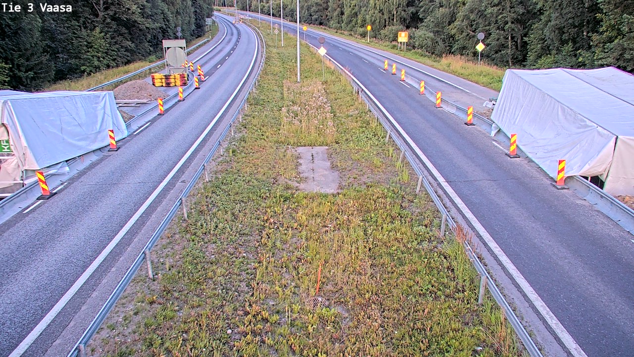 Kelikamerat Kuva Tie 3 Vaasa (puomi), Vaasa, Pohjanmaa