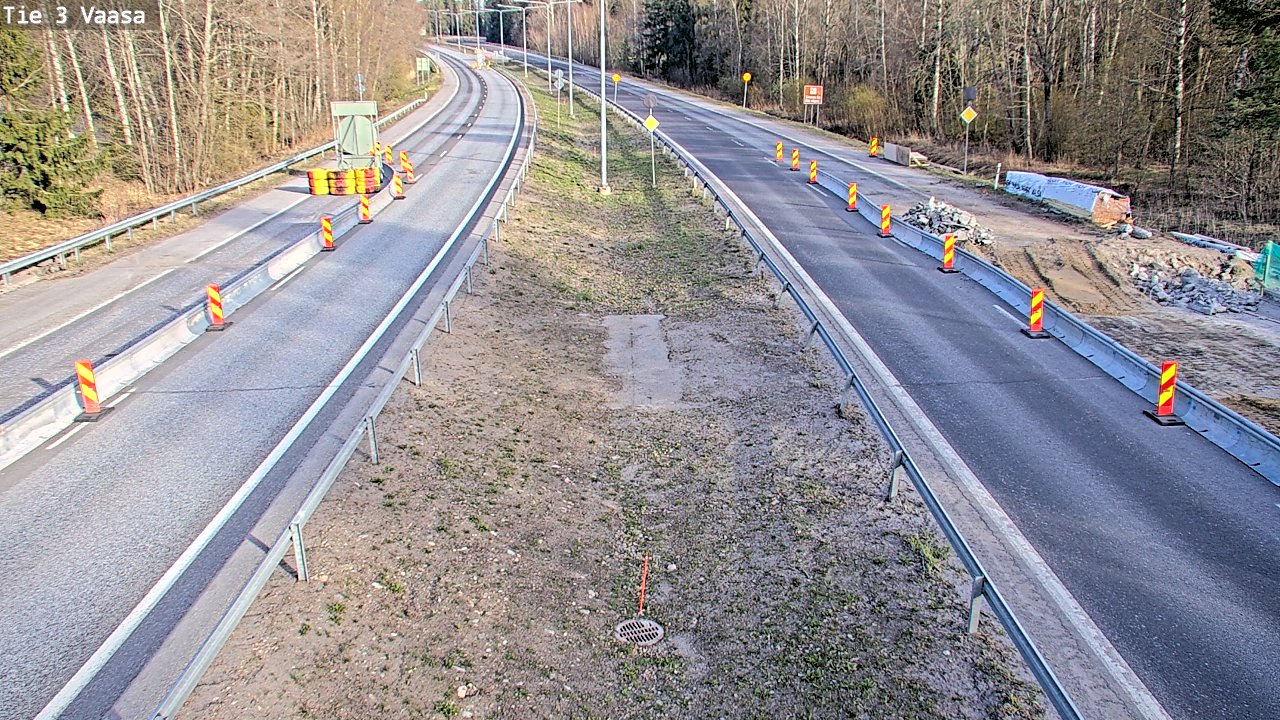 Kelikamerat Kuva Tie 3 Vaasa (puomi), Vaasa, Pohjanmaa