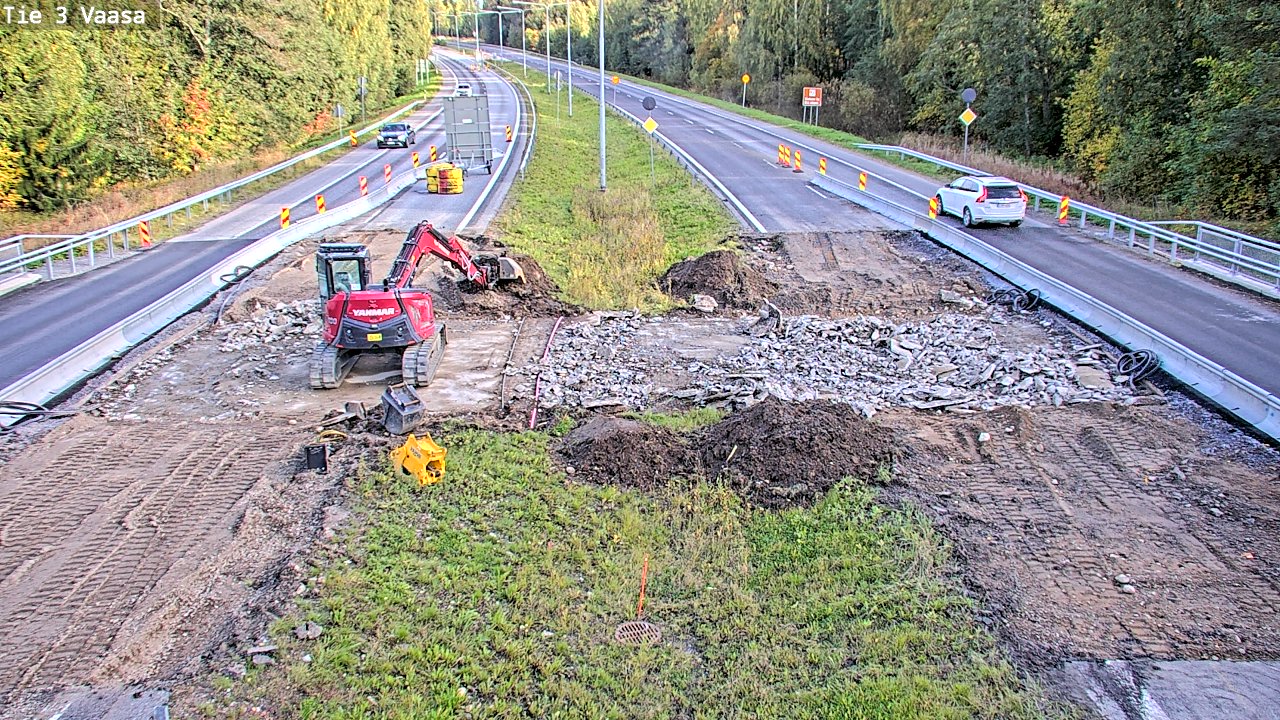 Kelikamerat Kuva Tie 3 Vaasa (puomi), Vaasa, Pohjanmaa