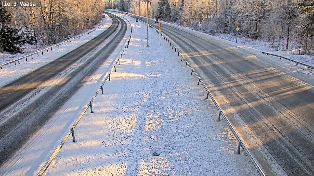 Weather Camera Image Tie 3 Vaasa (puomi), Vaasa, Pohjanmaa