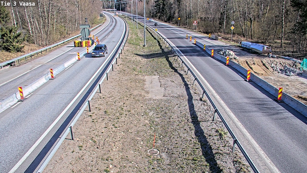 Kelikamerat Kuva Tie 3 Vaasa (puomi), Vaasa, Pohjanmaa