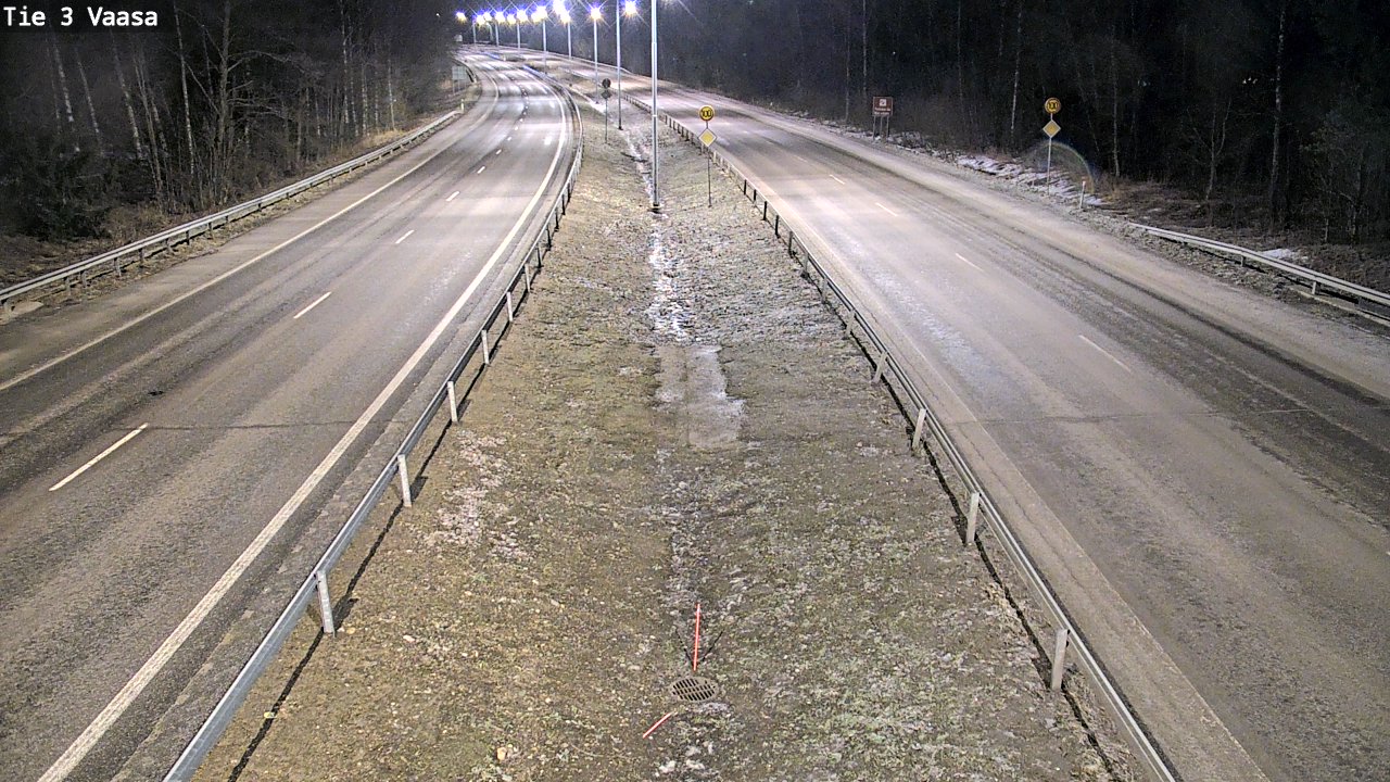 Kelikamerat Kuva Tie 3 Vaasa (puomi), Vaasa, Pohjanmaa