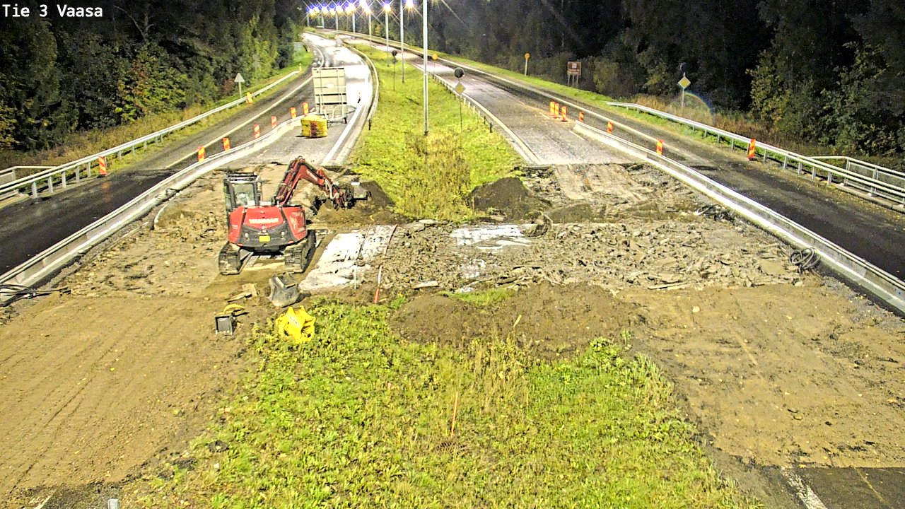 Kelikamerat Kuva Tie 3 Vaasa (puomi), Vaasa, Pohjanmaa