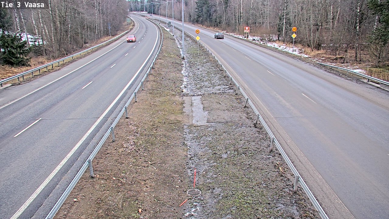 Weather Camera Image Tie 3 Vaasa (puomi), Vaasa, Pohjanmaa