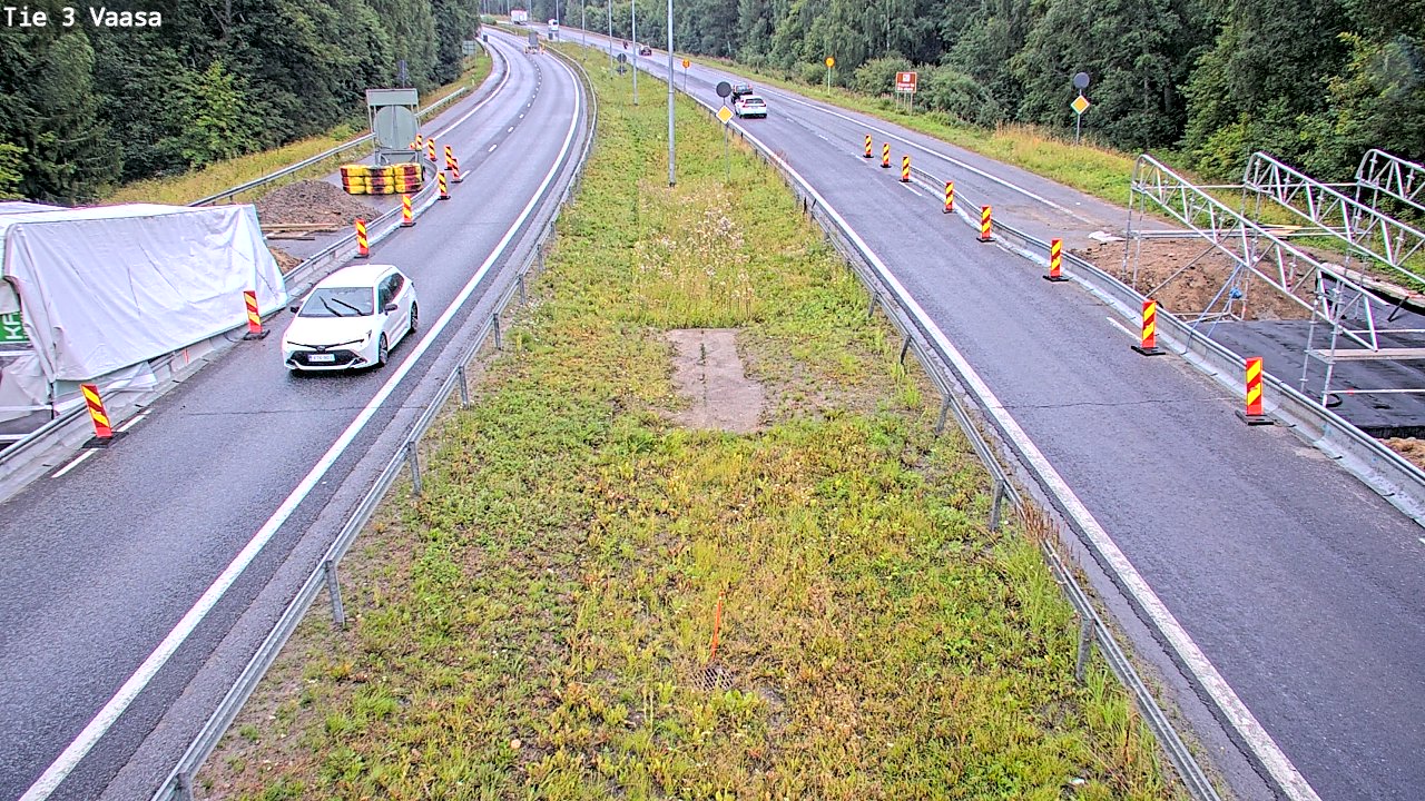 Weather Camera Image Tie 3 Vaasa (puomi), Vaasa, Pohjanmaa