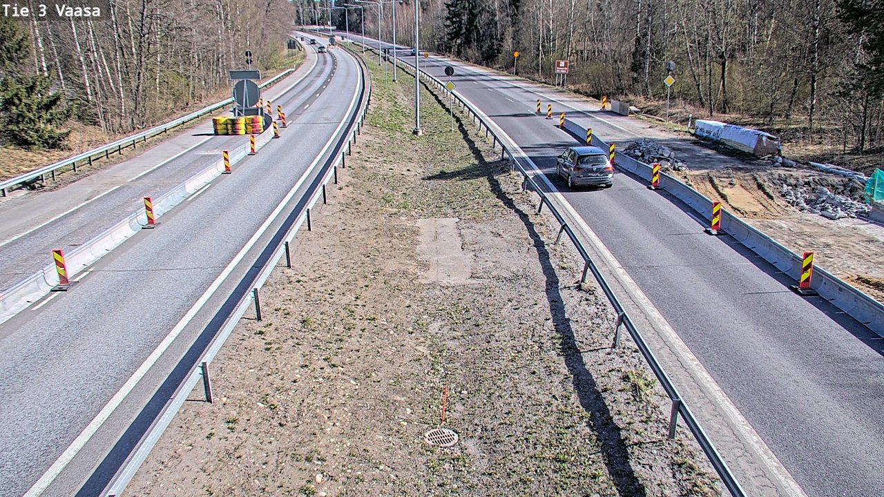 Kelikamerat Kuva Tie 3 Vaasa (puomi), Vaasa, Pohjanmaa