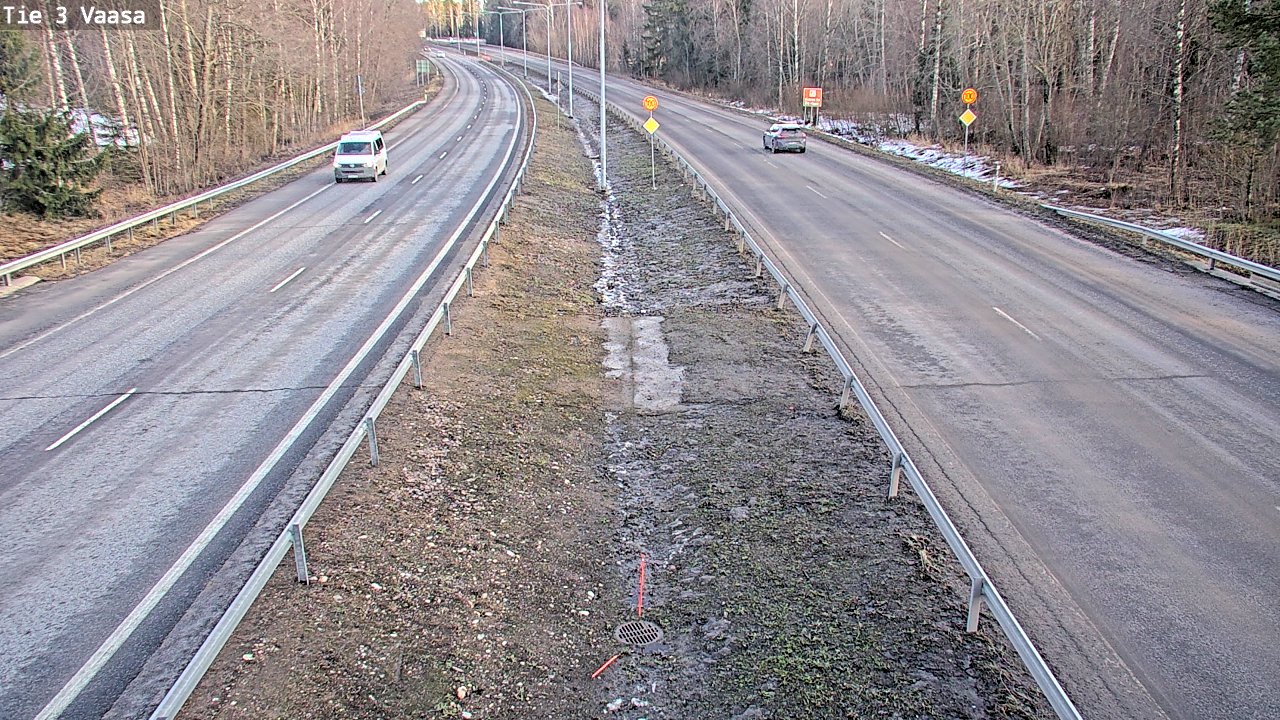 Kelikamerat Kuva Tie 3 Vaasa (puomi), Vaasa, Pohjanmaa