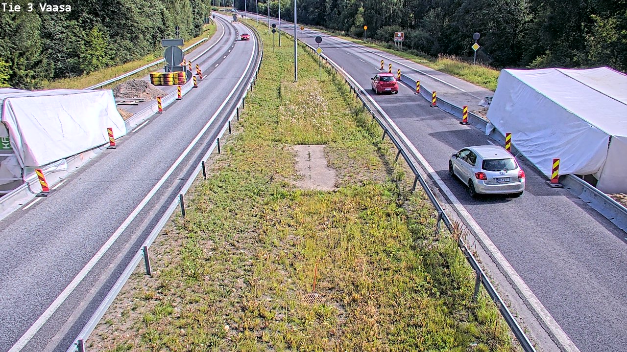 Kelikamerat Kuva Tie 3 Vaasa (puomi), Vaasa, Pohjanmaa