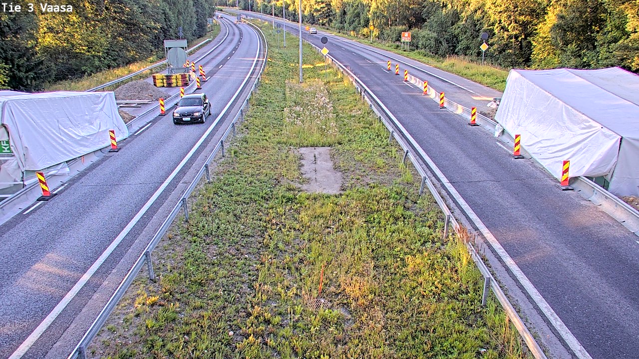 Kelikamerat Kuva Tie 3 Vaasa (puomi), Vaasa, Pohjanmaa