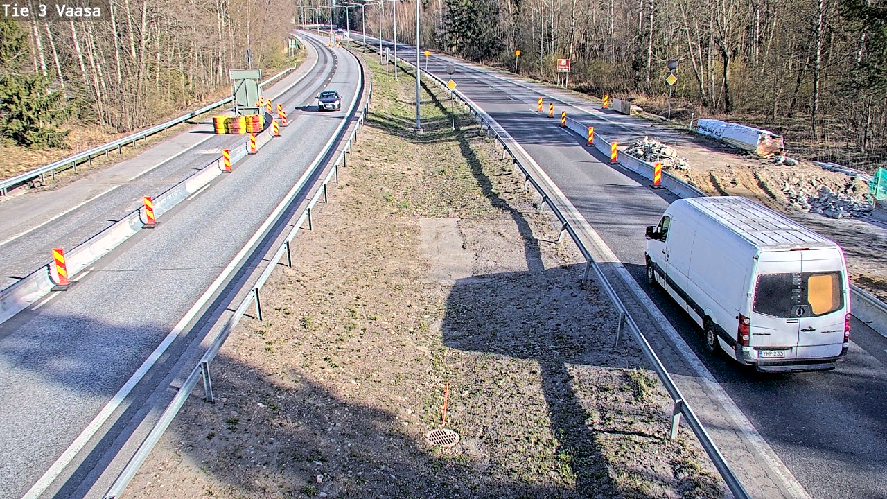Kelikamerat Kuva Tie 3 Vaasa (puomi), Vaasa, Pohjanmaa
