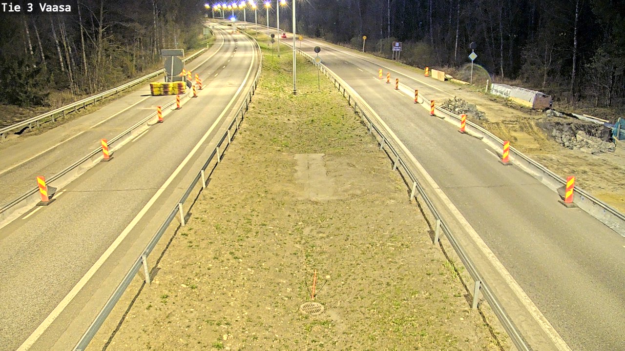 Kelikamerat Kuva Tie 3 Vaasa (puomi), Vaasa, Pohjanmaa