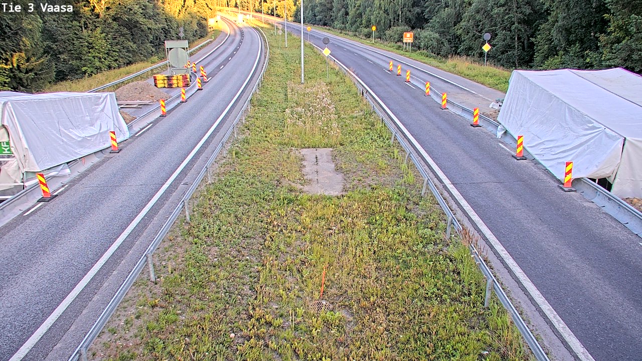 Kelikamerat Kuva Tie 3 Vaasa (puomi), Vaasa, Pohjanmaa