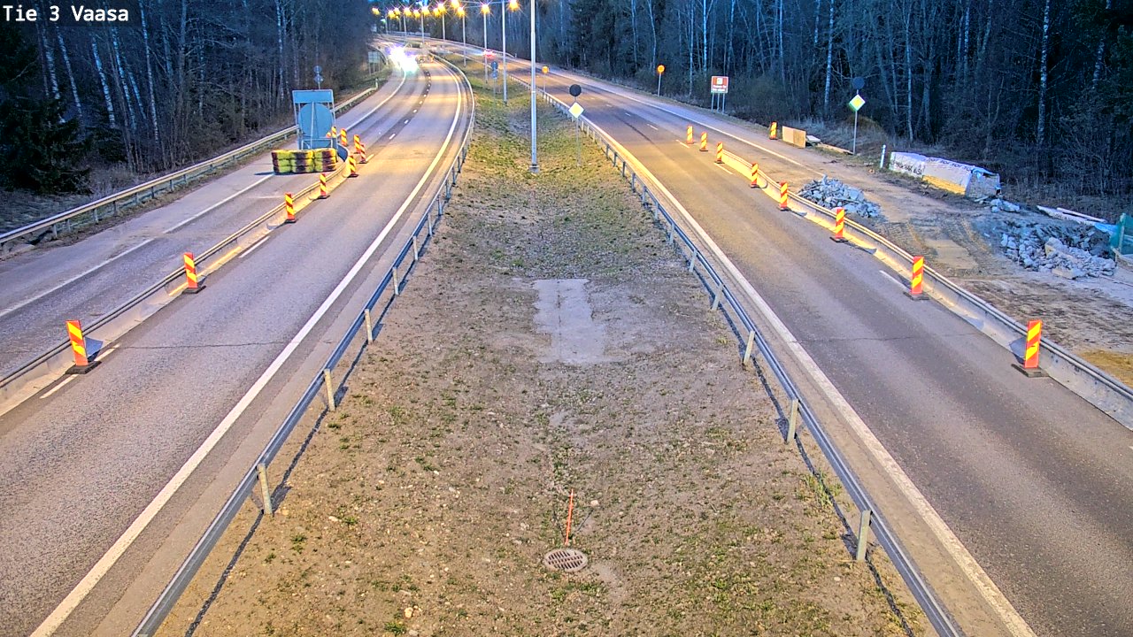 Kelikamerat Kuva Tie 3 Vaasa (puomi), Vaasa, Pohjanmaa