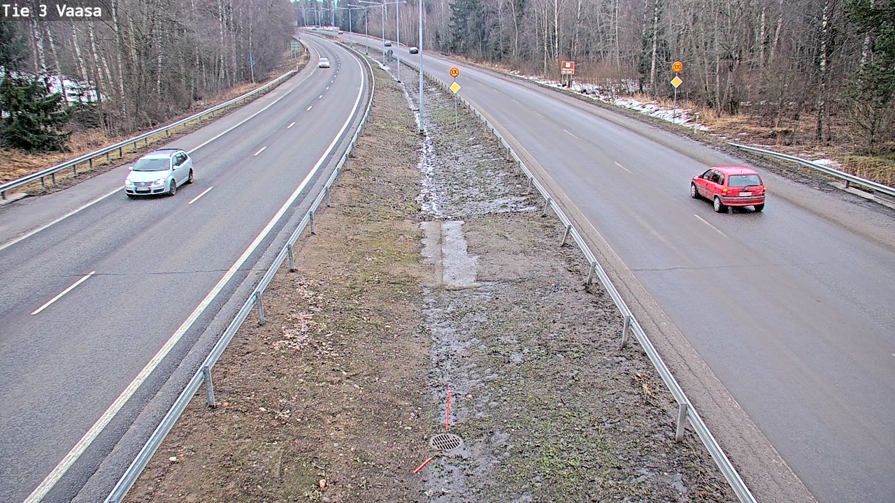 Weather Camera Image Tie 3 Vaasa (puomi), Vaasa, Pohjanmaa