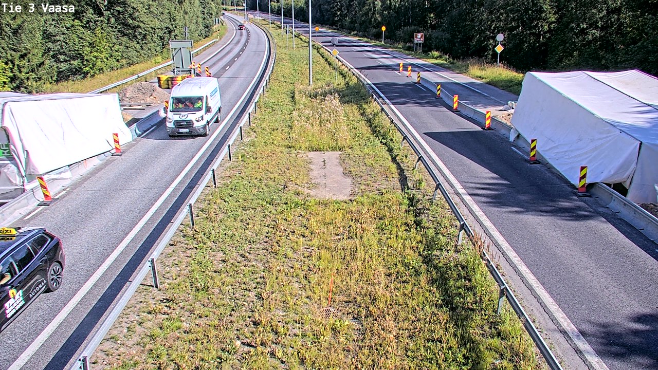 Kelikamerat Kuva Tie 3 Vaasa (puomi), Vaasa, Pohjanmaa