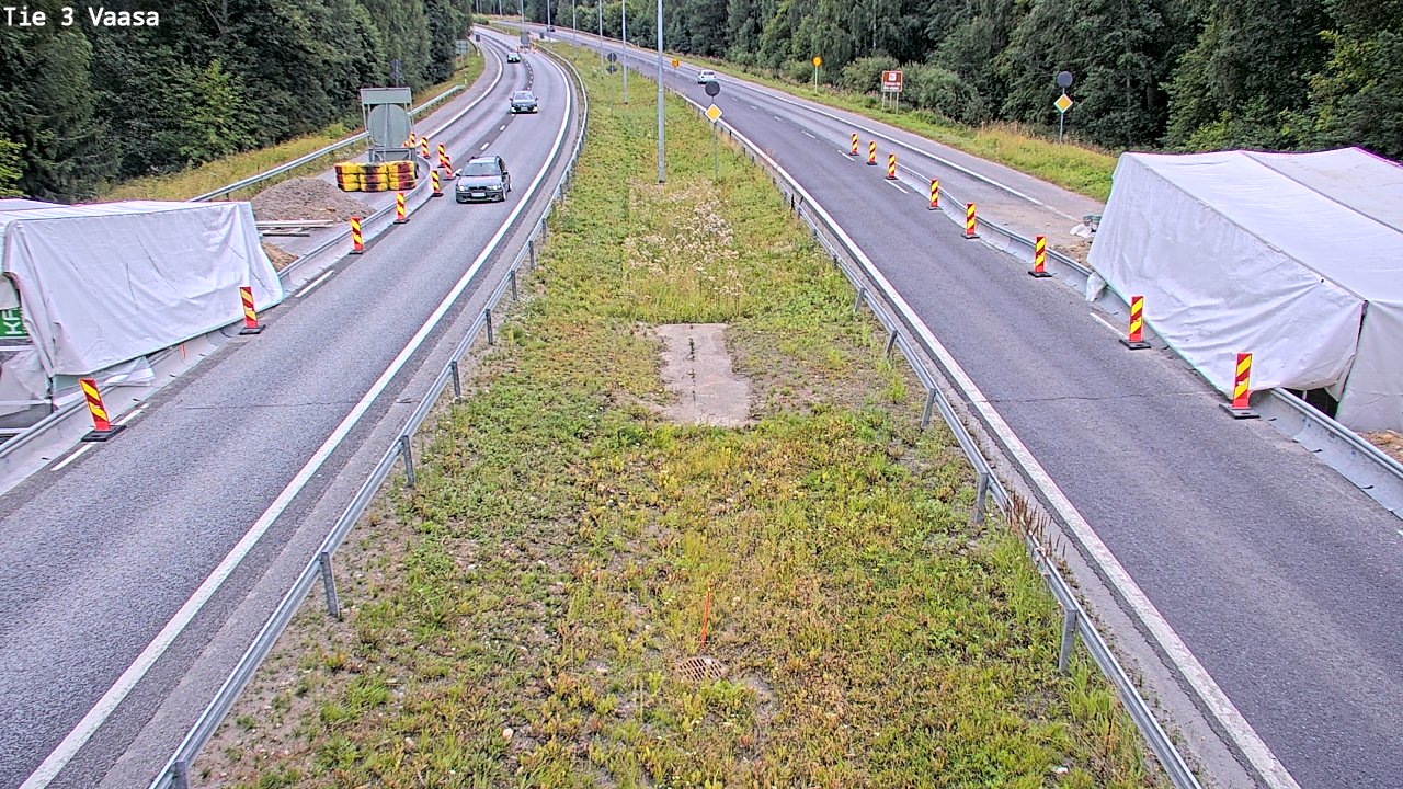 Kelikamerat Kuva Tie 3 Vaasa (puomi), Vaasa, Pohjanmaa