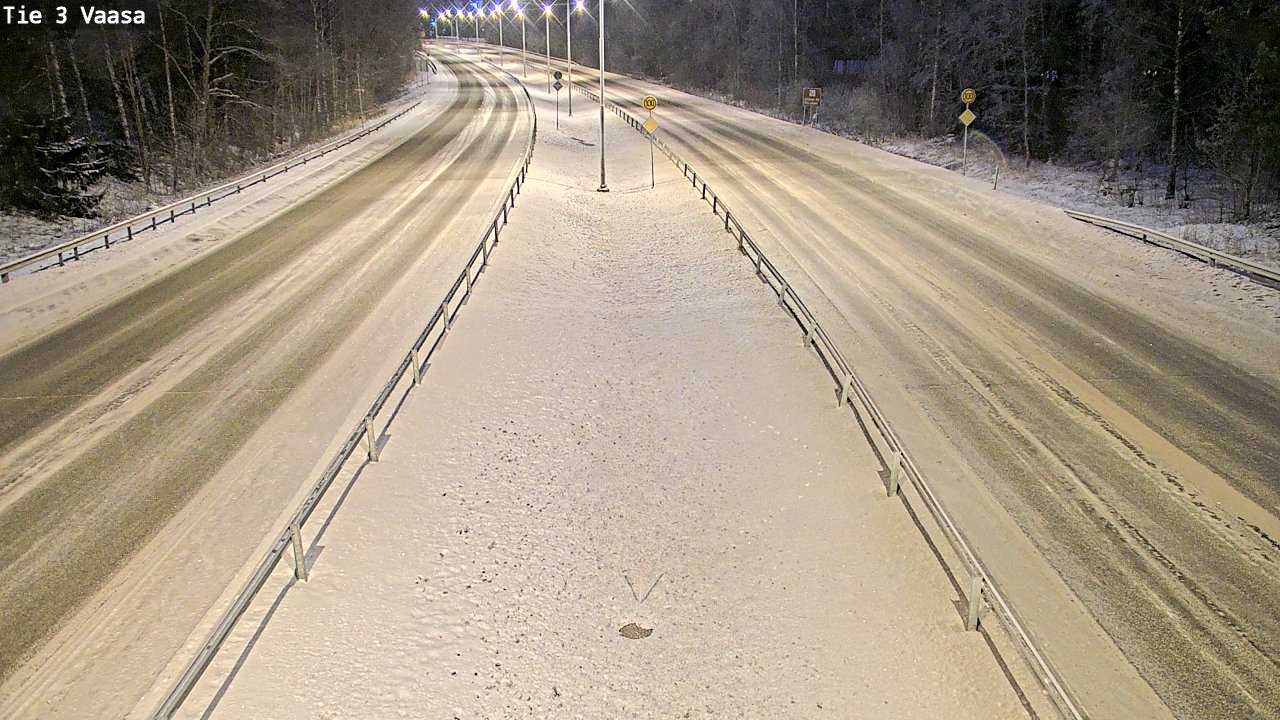 Kelikamerat Kuva Tie 3 Vaasa (puomi), Vaasa, Pohjanmaa