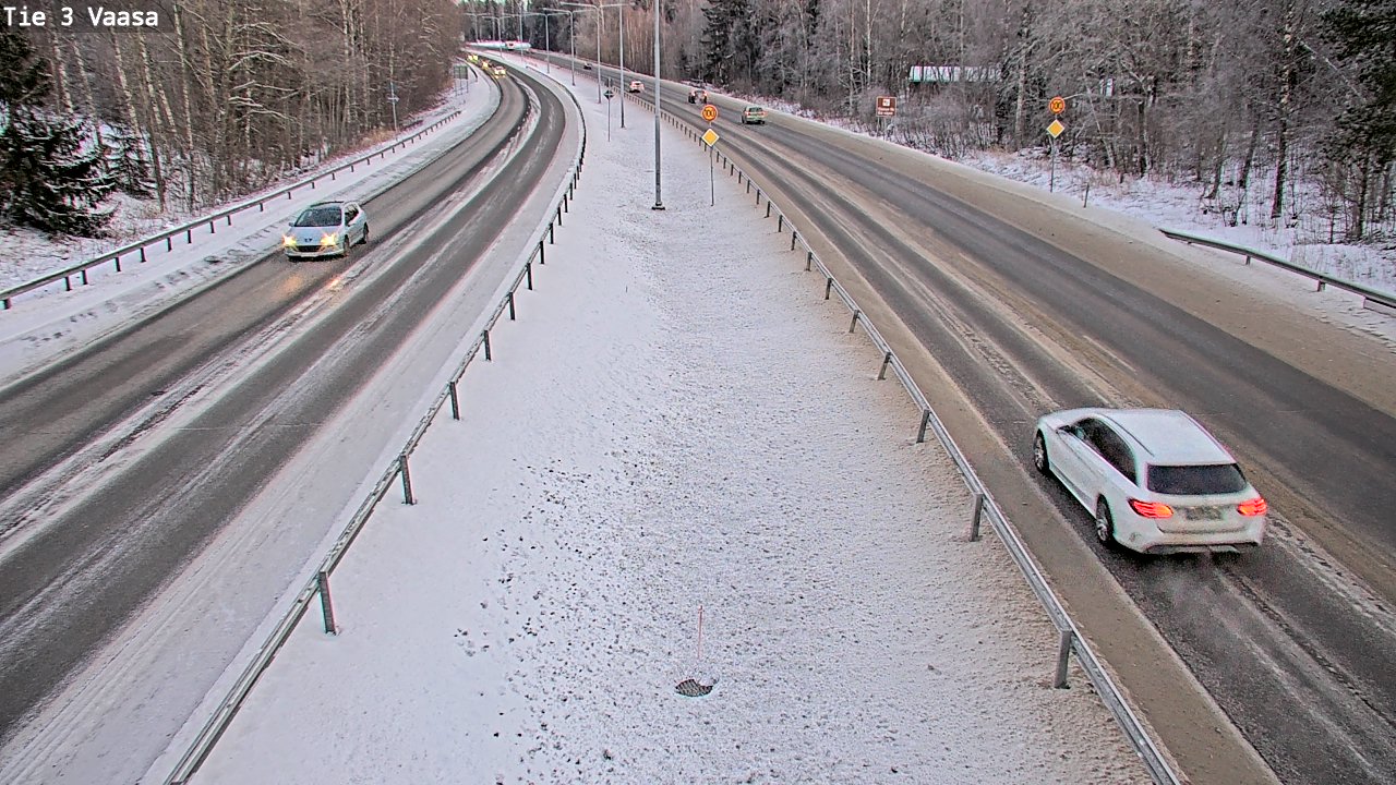 Kelikamerat Kuva Tie 3 Vaasa (puomi), Vaasa, Pohjanmaa