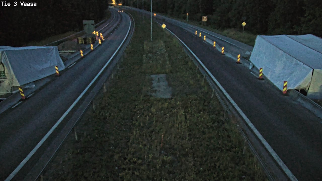 Kelikamerat Kuva Tie 3 Vaasa (puomi), Vaasa, Pohjanmaa