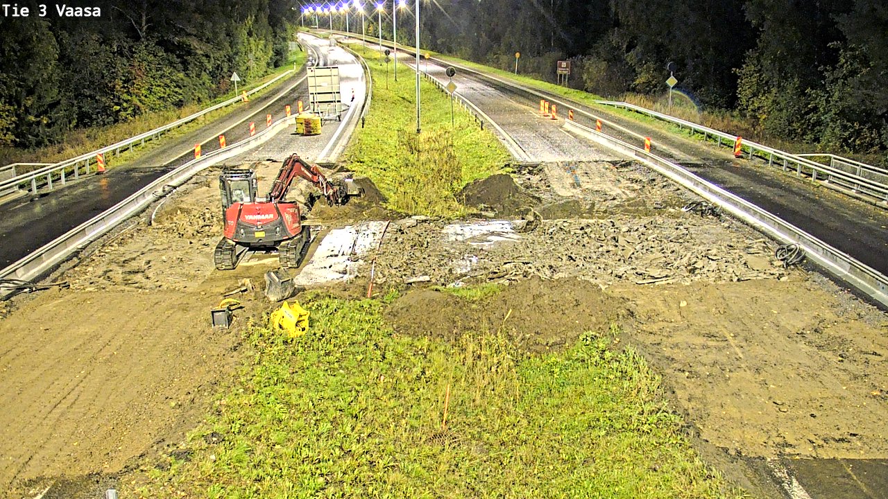 Kelikamerat Kuva Tie 3 Vaasa (puomi), Vaasa, Pohjanmaa