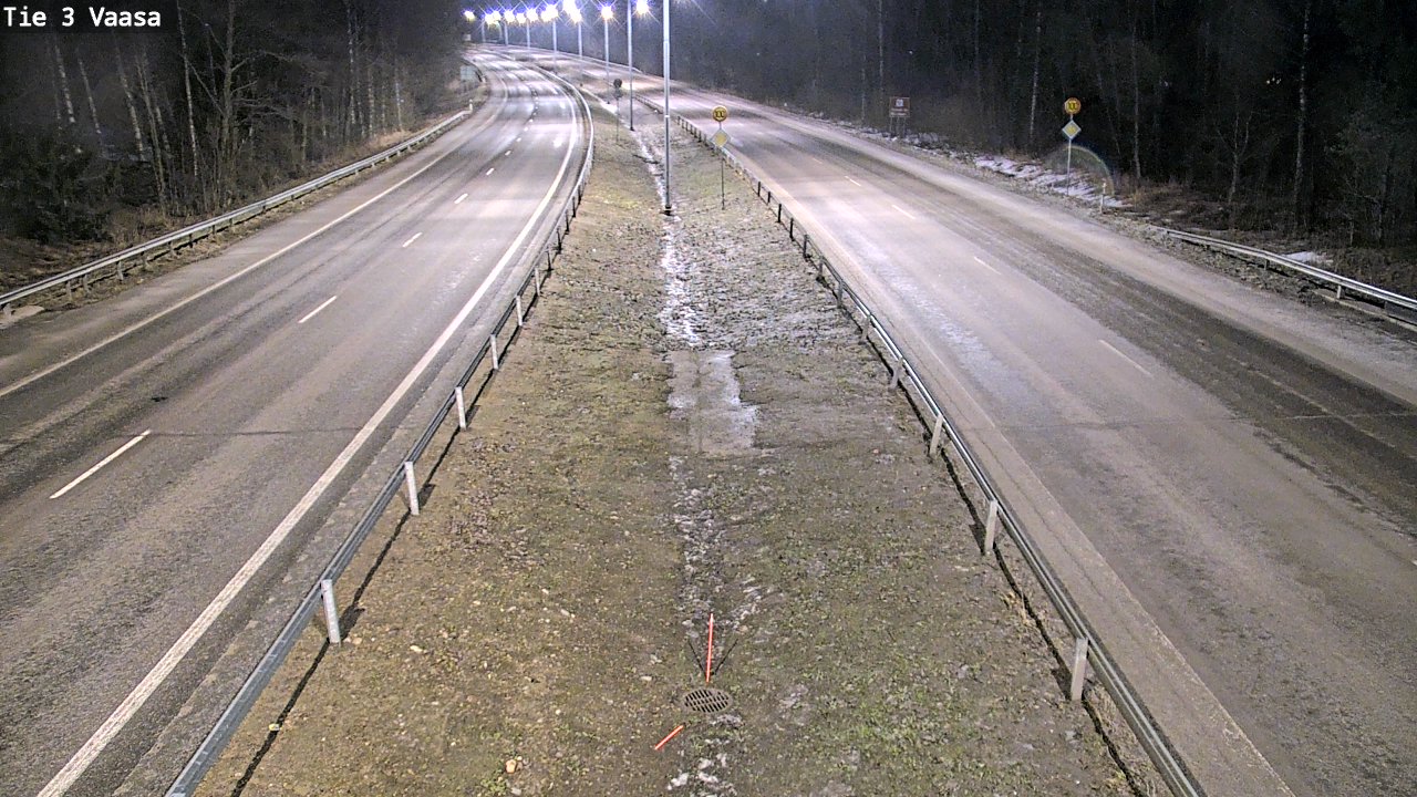 Kelikamerat Kuva Tie 3 Vaasa (puomi), Vaasa, Pohjanmaa