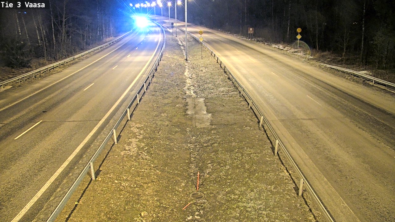 Kelikamerat Kuva Tie 3 Vaasa (puomi), Vaasa, Pohjanmaa