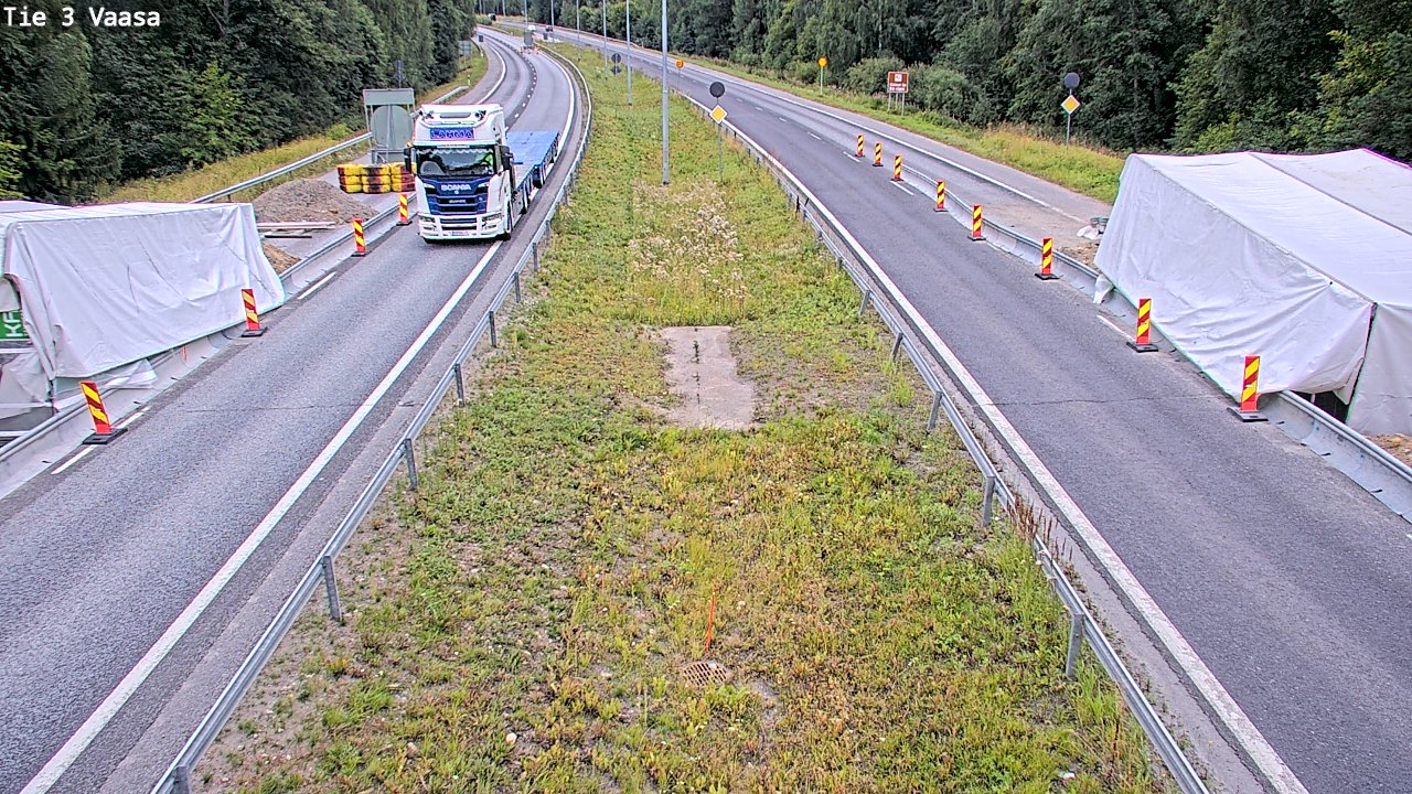 Kelikamerat Kuva Tie 3 Vaasa (puomi), Vaasa, Pohjanmaa